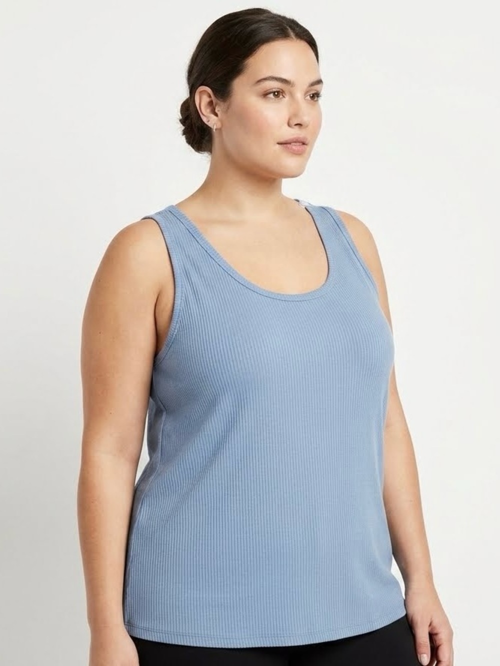 Target Light Blue Ribbed Tank Top